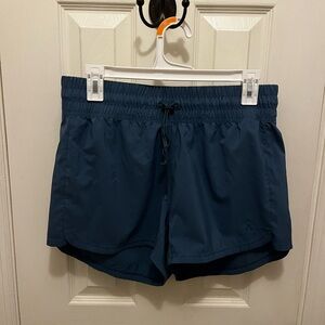 adidas Women's Athletic Shorts in Teal Blue 4” inseam